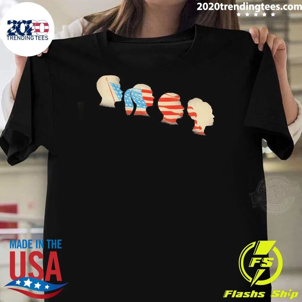 American Flag Image From The New York Public Library - Adult & Kids T-Shirts, Sweatshirts & Hoodies apparel design preview 1