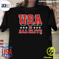 AEW USA is All Elite - Adult & Kids T-Shirts, Sweatshirts & Hoodies apparel design preview 1