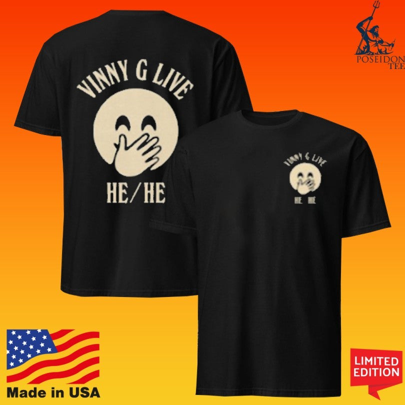 Vinny G Live He - Adult & Kids T-Shirts, Sweatshirts & Hoodies apparel design preview 1