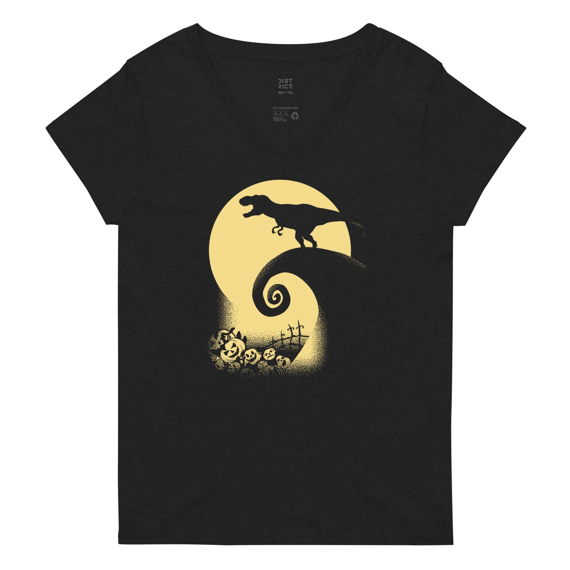 Nightrawr Women's V-Neck - Adult & Kids T-Shirts, Sweatshirts & Hoodies apparel design preview 1
