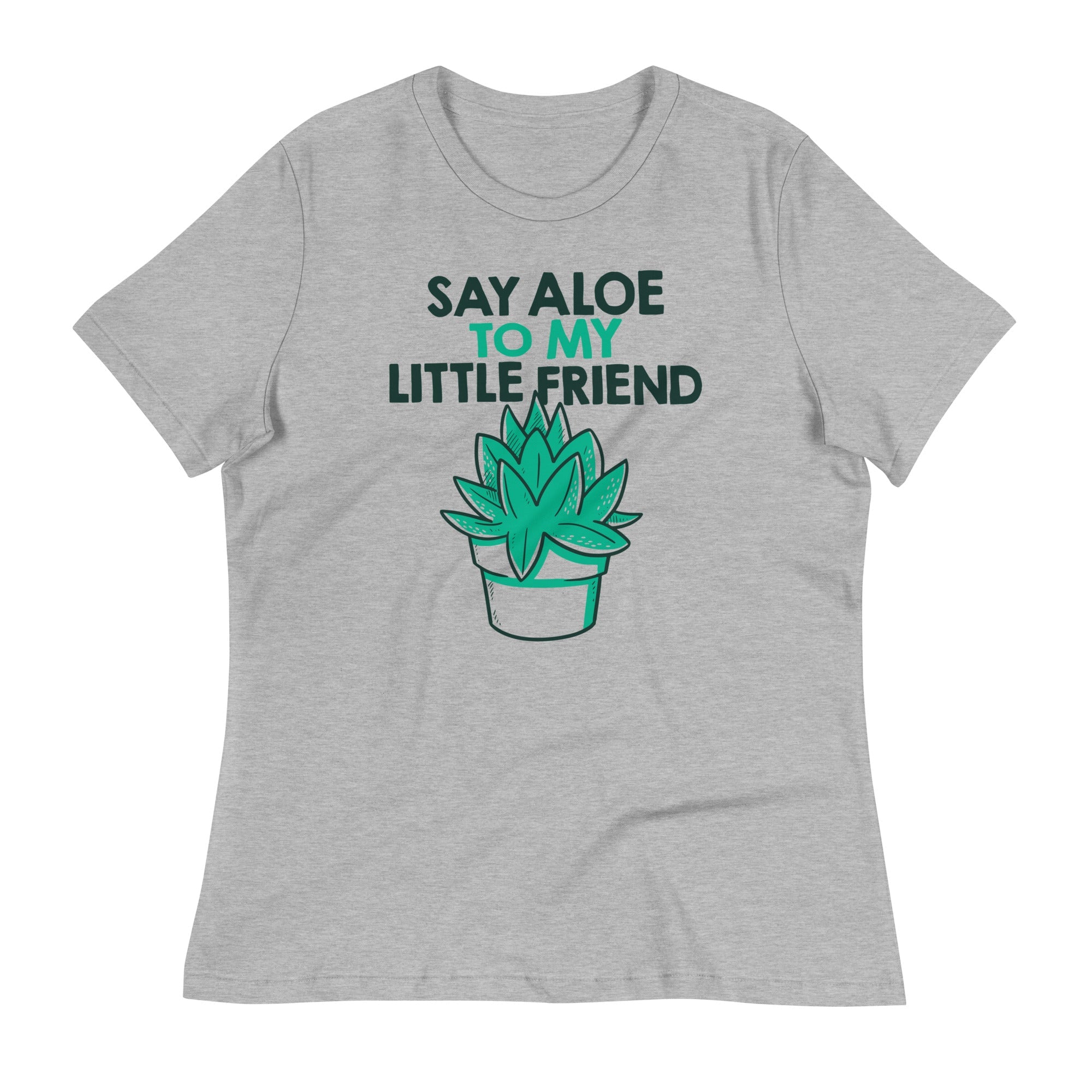 Say Aloe To My Little Friend Women's Signature - Adult & Kids T-Shirts, Sweatshirts & Hoodies apparel design preview 1