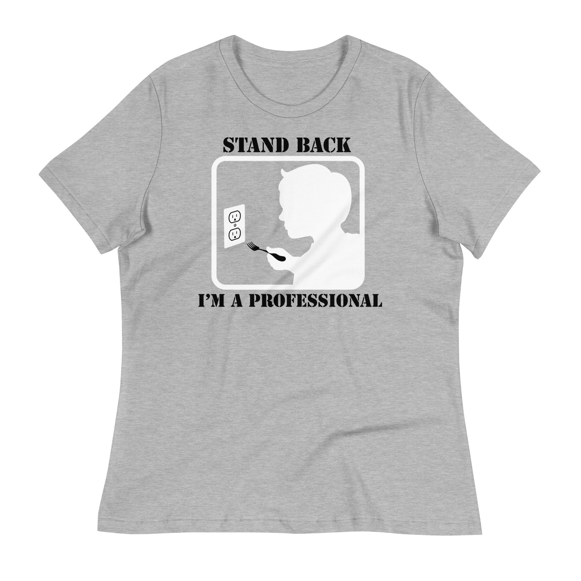Stand Back, I'm A Professional Women's Signature - Adult & Kids T-Shirts, Sweatshirts & Hoodies apparel design preview 1