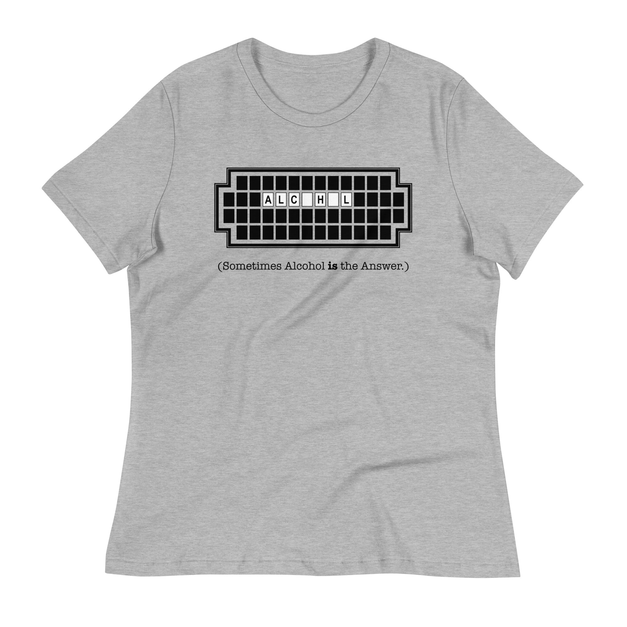 Alcohol Is The Answer Women's Signature - Adult & Kids T-Shirts, Sweatshirts & Hoodies apparel design preview 1