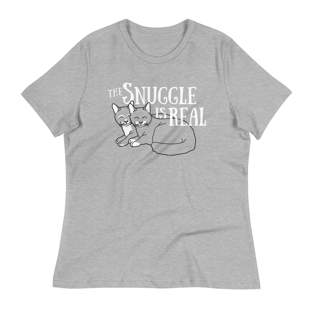 The Snuggle Is Real Women's Signature - Adult & Kids T-Shirts, Sweatshirts & Hoodies apparel design preview 1