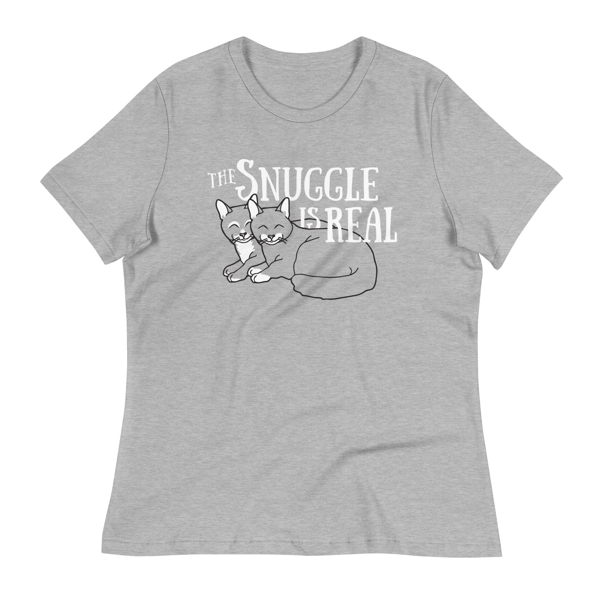 The Snuggle Is Real Women's Signature - Adult & Kids T-Shirts, Sweatshirts & Hoodies apparel design preview 1