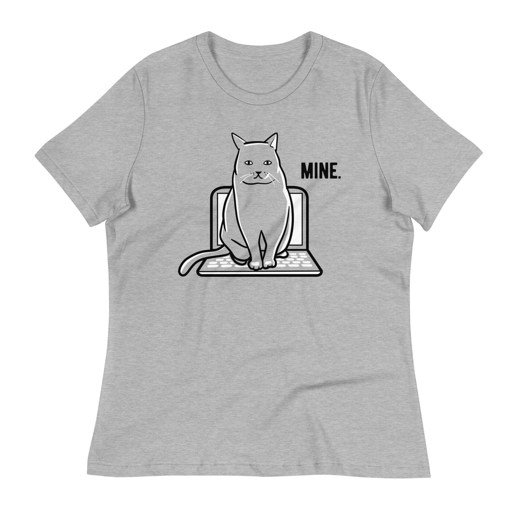 Mine Computer Cat Women's Signature - Adult & Kids T-Shirts, Sweatshirts & Hoodies apparel design preview 1