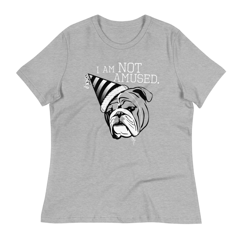 I Am Not Amused Women's Signature - Adult & Kids T-Shirts, Sweatshirts & Hoodies apparel design preview 1