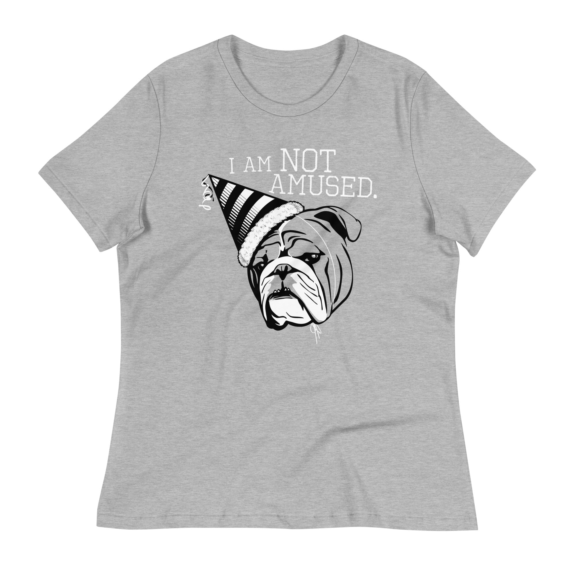 I Am Not Amused Women's Signature - Adult & Kids T-Shirts, Sweatshirts & Hoodies apparel design preview 1