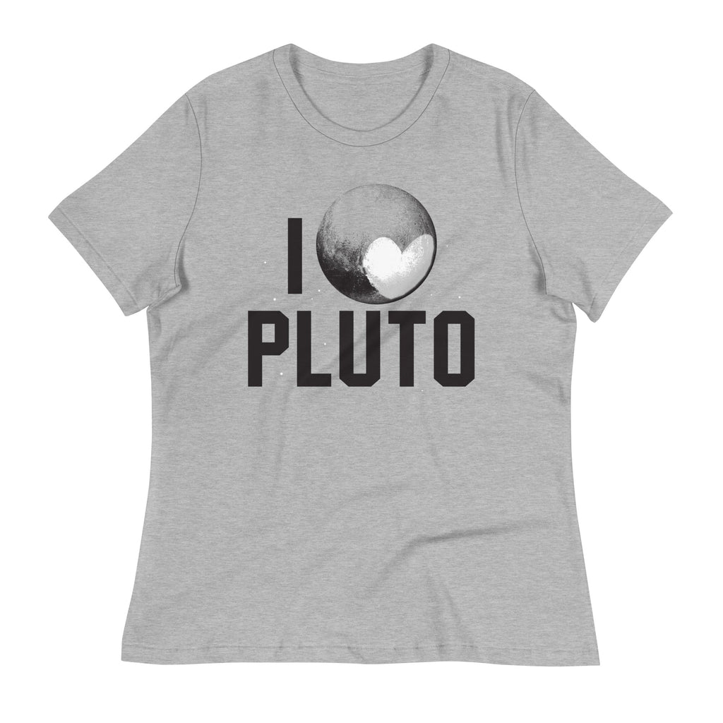 I Heart Pluto Women's Signature - Adult & Kids T-Shirts, Sweatshirts & Hoodies apparel design preview 1