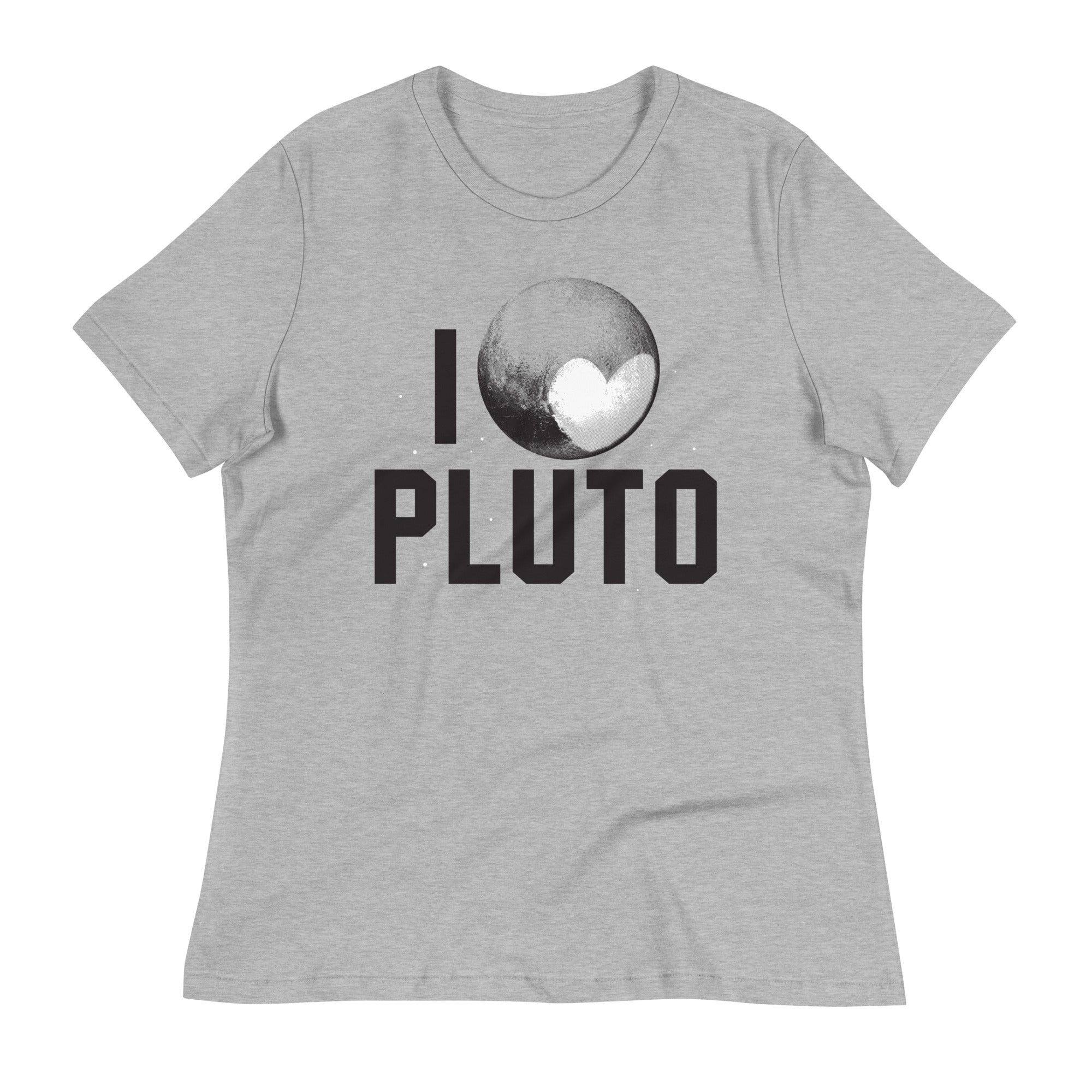 I Heart Pluto Women's Signature - Adult & Kids T-Shirts, Sweatshirts & Hoodies apparel design preview 1