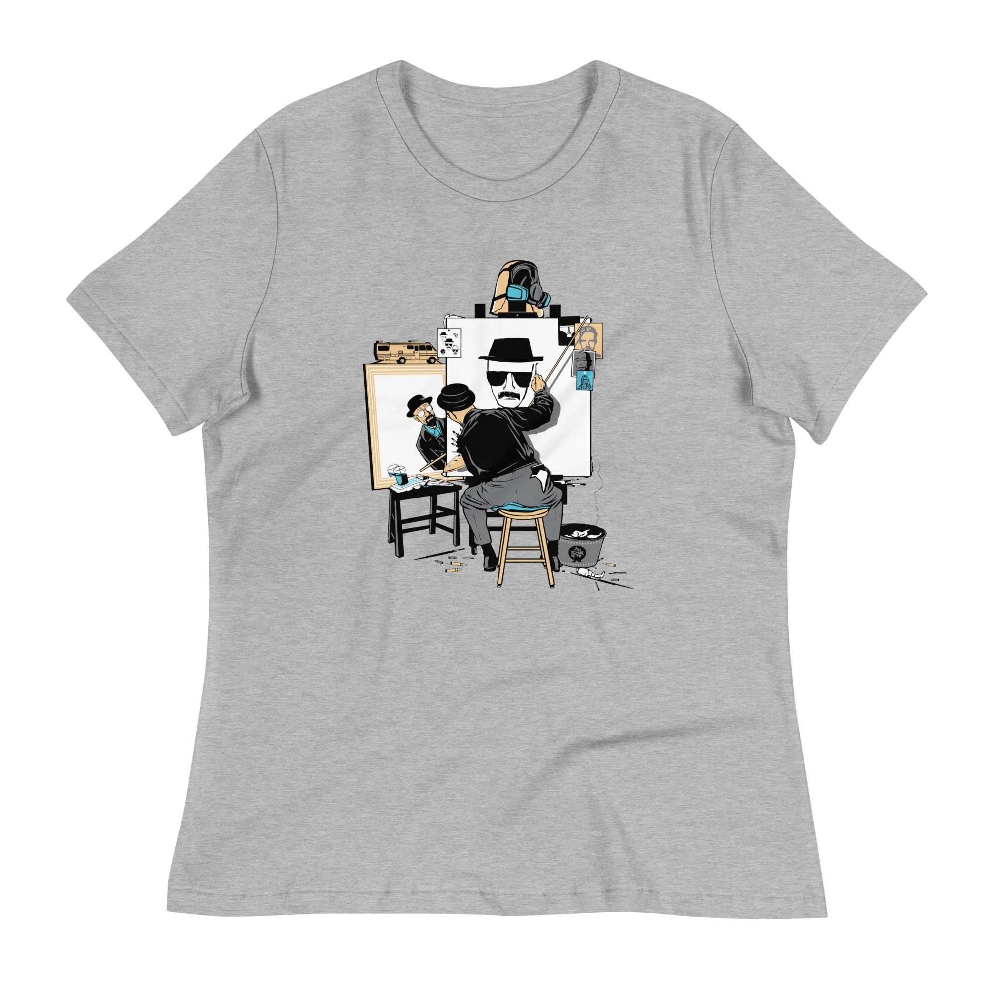Heisenberg Self Portrait Women's Signature - Adult & Kids T-Shirts, Sweatshirts & Hoodies apparel design preview 1