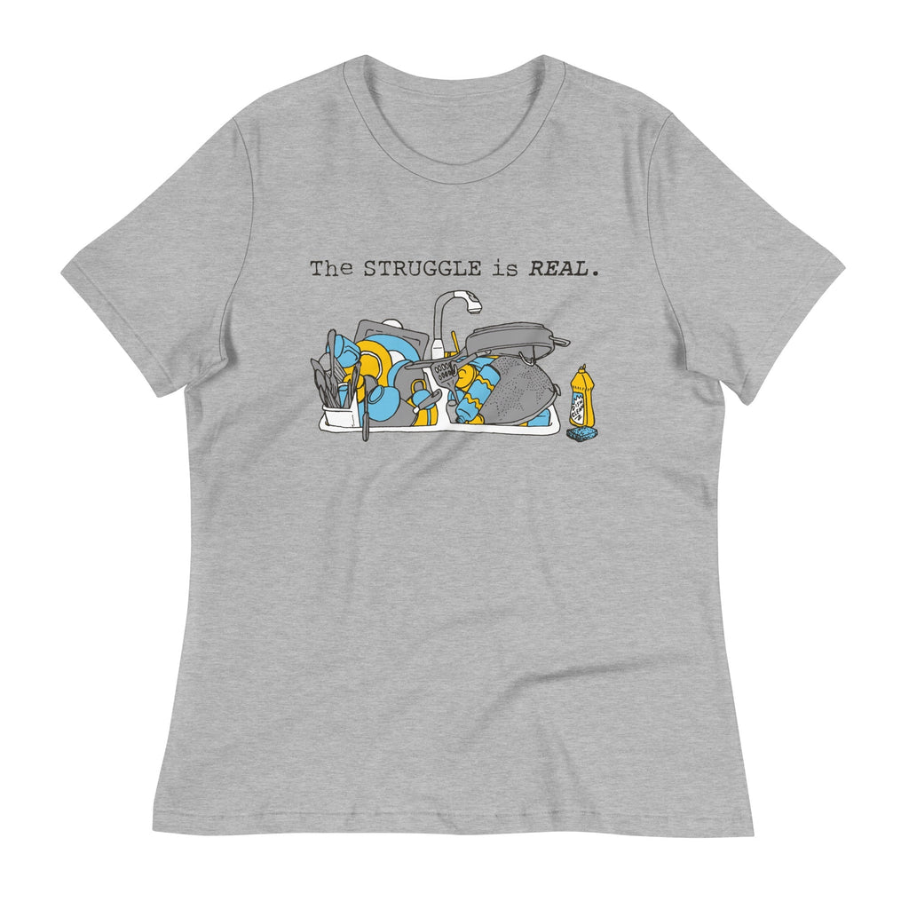 The Struggle Is Real Women's Signature - Adult & Kids T-Shirts, Sweatshirts & Hoodies apparel design preview 1