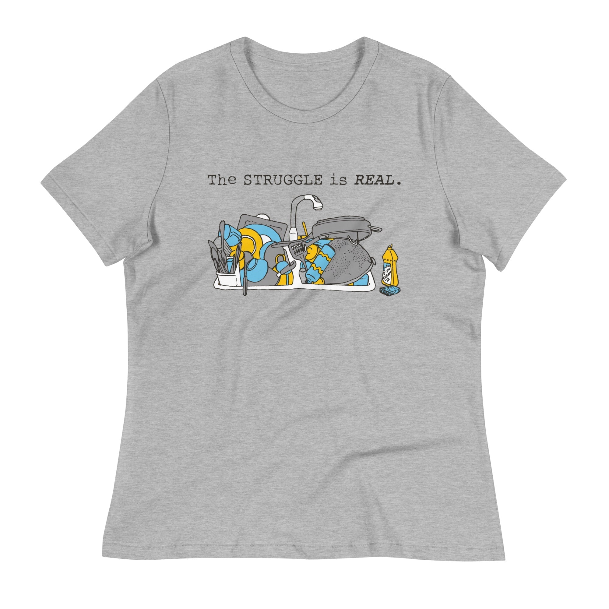 The Struggle Is Real Women's Signature - Adult & Kids T-Shirts, Sweatshirts & Hoodies apparel design preview 1
