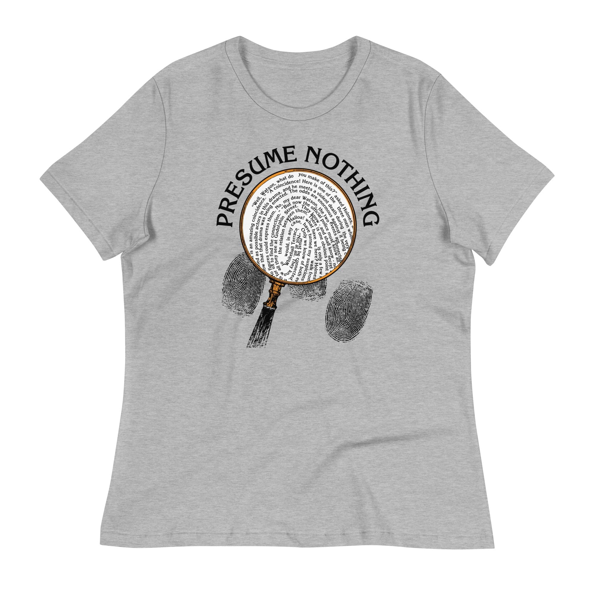 Presume Nothing Women's Signature - Adult & Kids T-Shirts, Sweatshirts & Hoodies apparel design preview 1