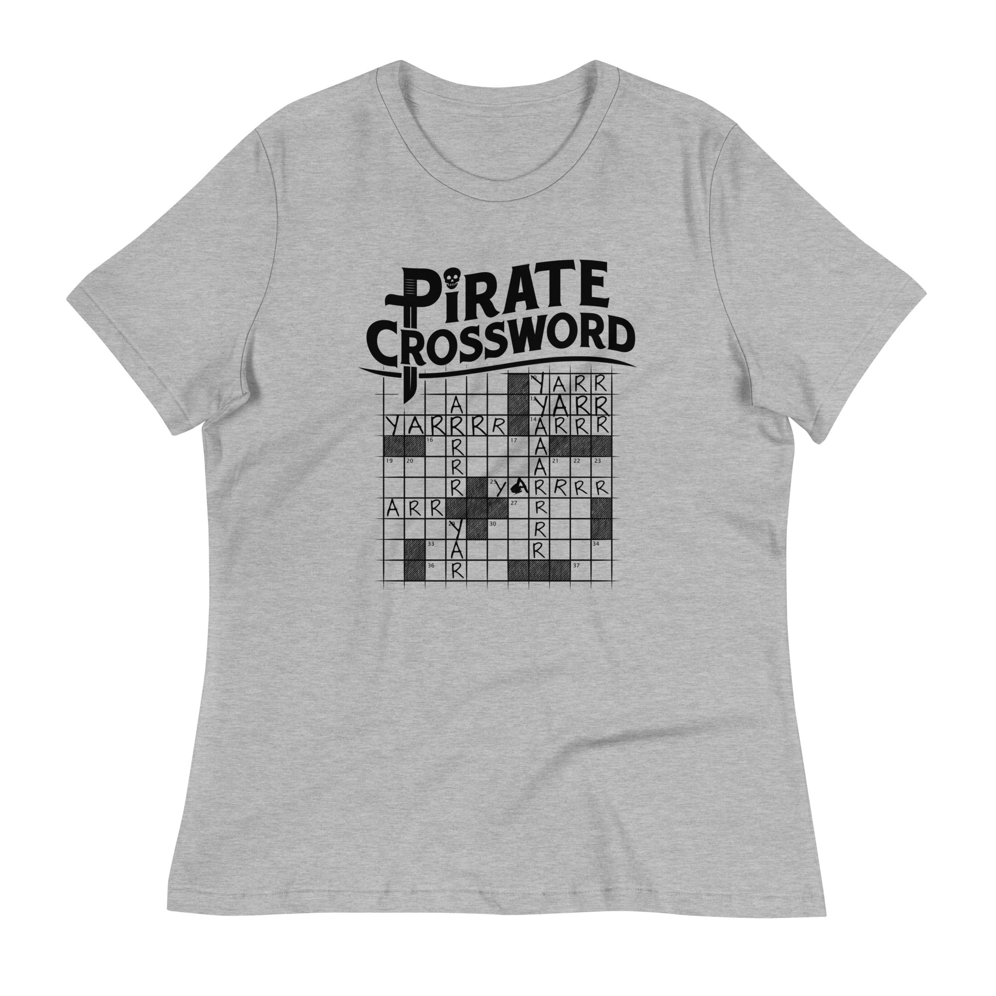 Pirate Crossword Women's Signature - Adult & Kids T-Shirts, Sweatshirts & Hoodies apparel design preview 1