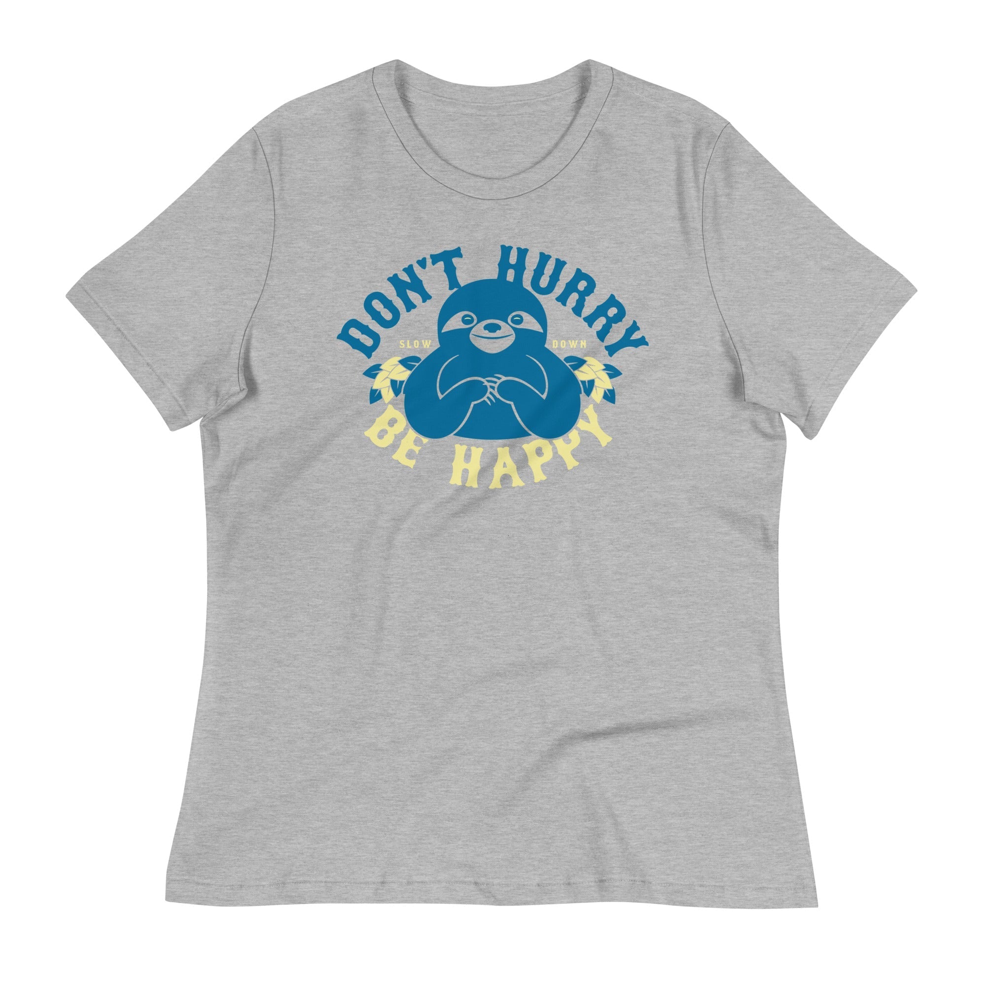 Don't Hurry Be Happy Women's Signature - Adult & Kids T-Shirts, Sweatshirts & Hoodies apparel design preview 1