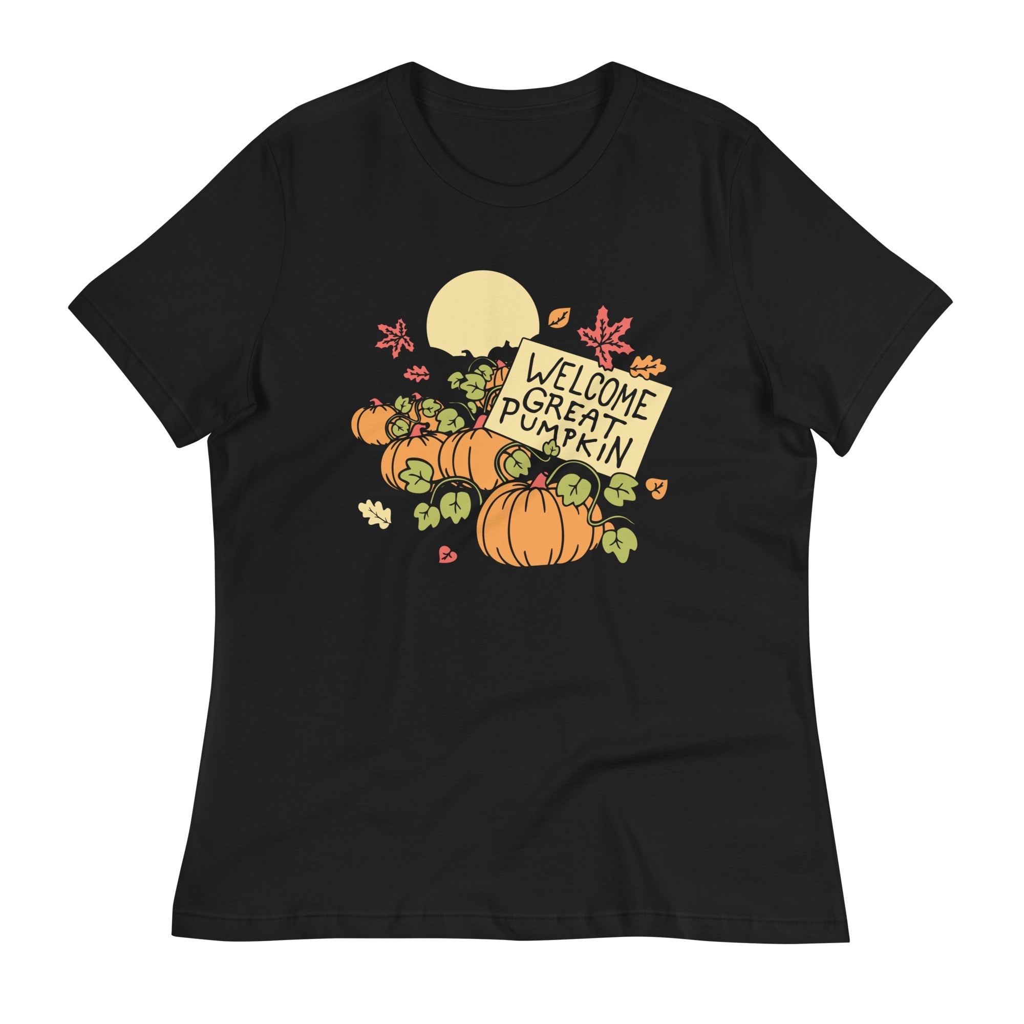 Welcome Great Pumpkin Women's Signature - Adult & Kids T-Shirts, Sweatshirts & Hoodies apparel design preview 1