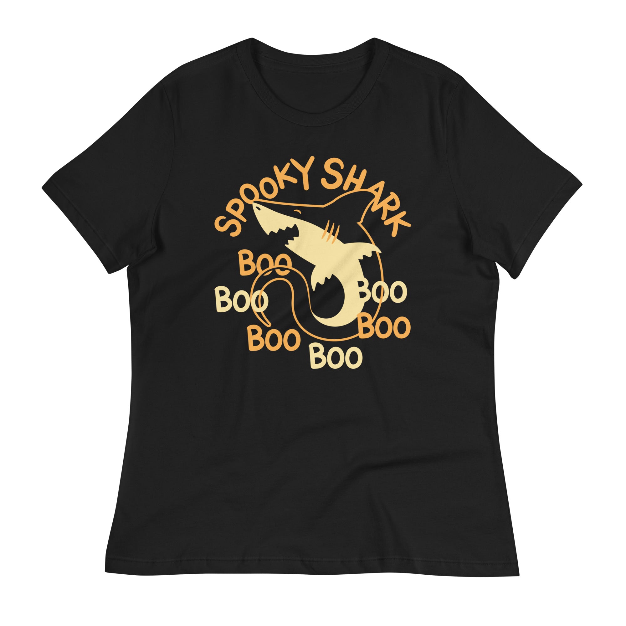 Spooky Shark Women's Signature - Adult & Kids T-Shirts, Sweatshirts & Hoodies apparel design preview 1