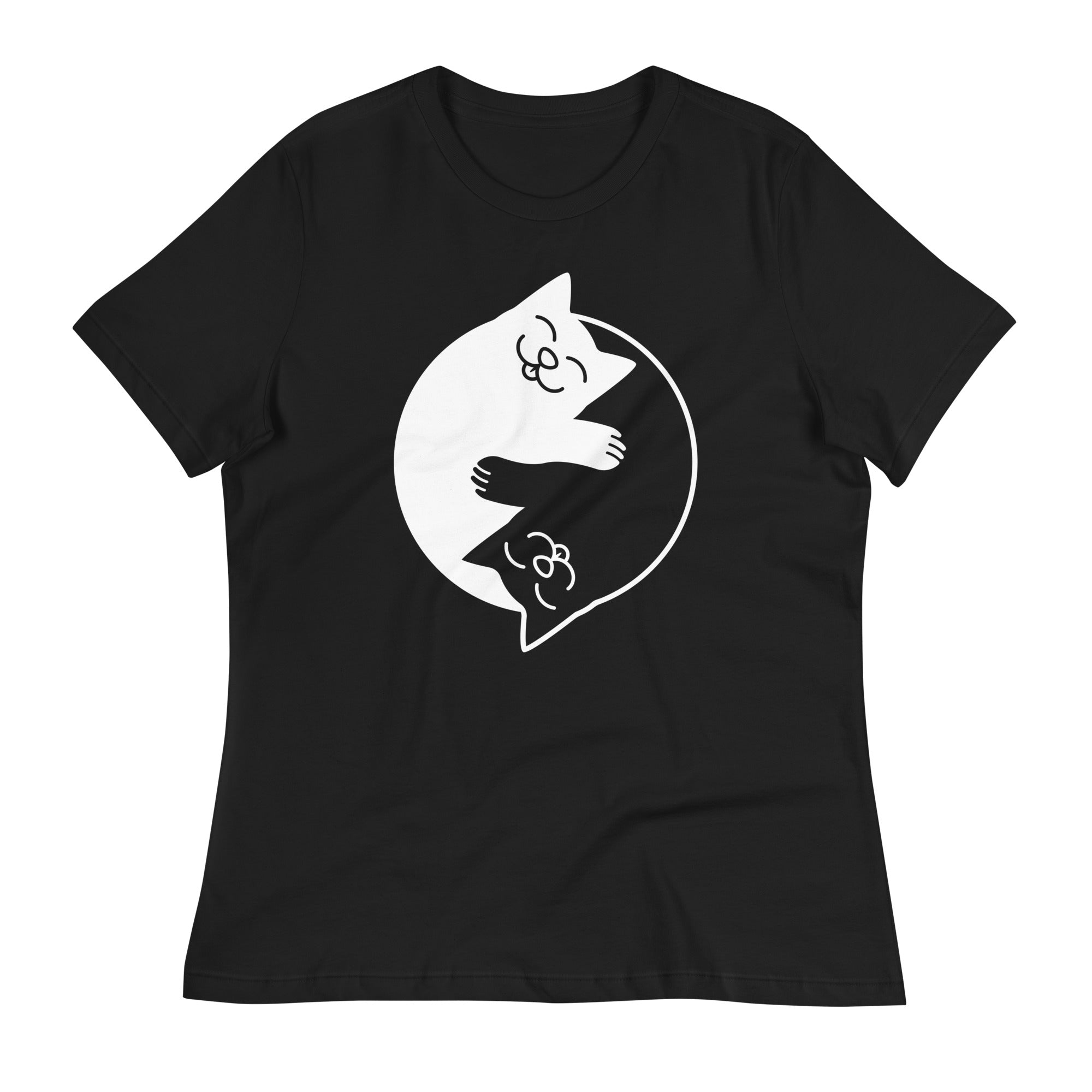 Yin Yang Cats Women's Signature - Adult & Kids T-Shirts, Sweatshirts & Hoodies apparel design preview 1