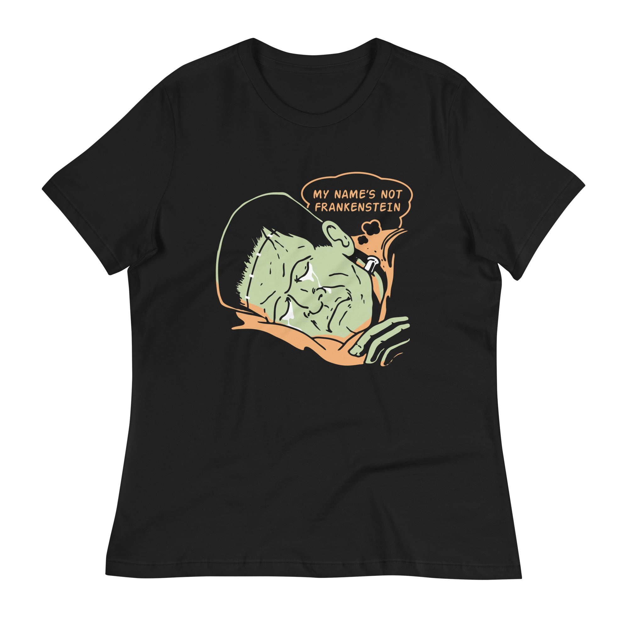My Name's Not Frankenstein Women's Signature - Adult & Kids T-Shirts, Sweatshirts & Hoodies apparel design preview 1
