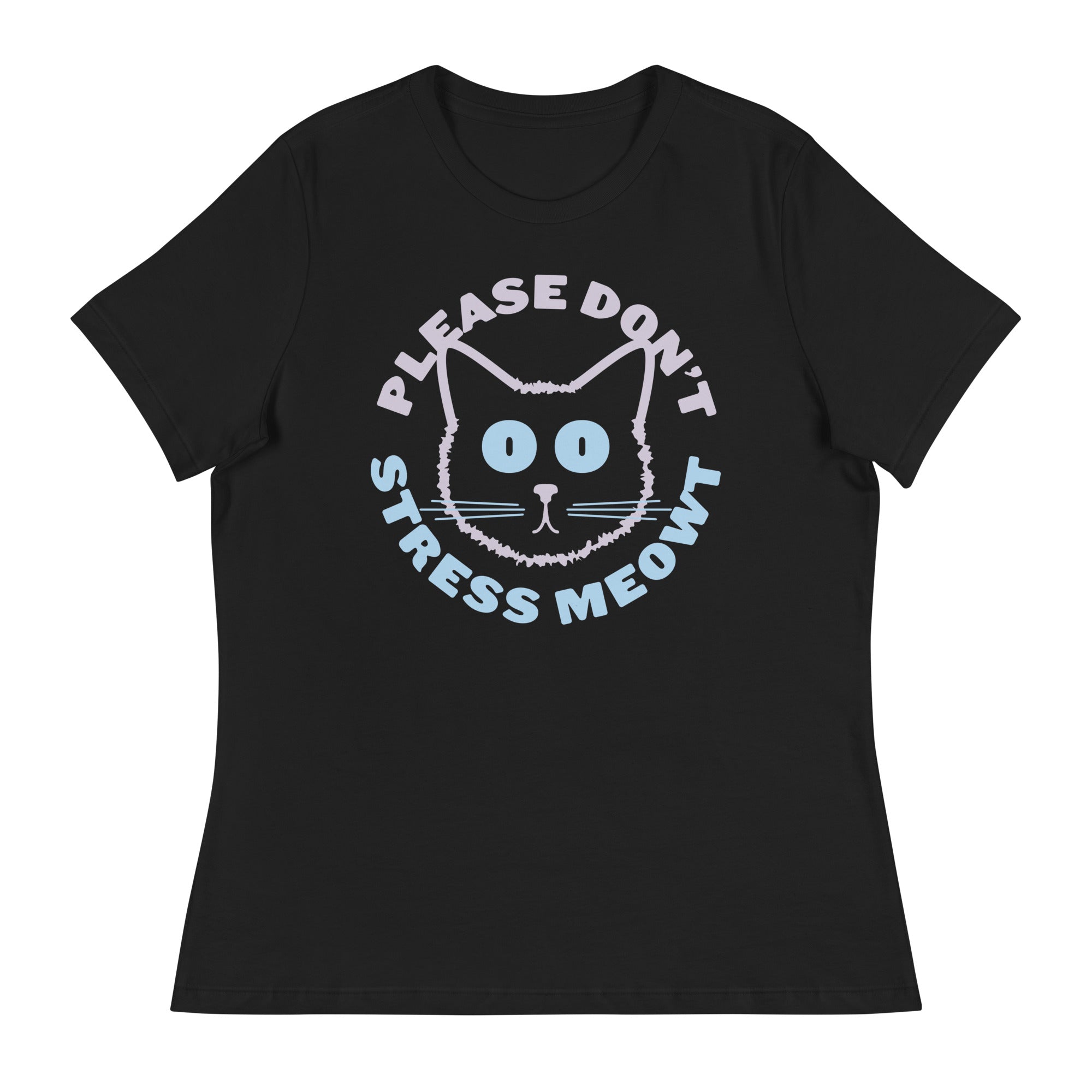 Please Don't Stress Meowt Women's Signature - Adult & Kids T-Shirts, Sweatshirts & Hoodies apparel design preview 1
