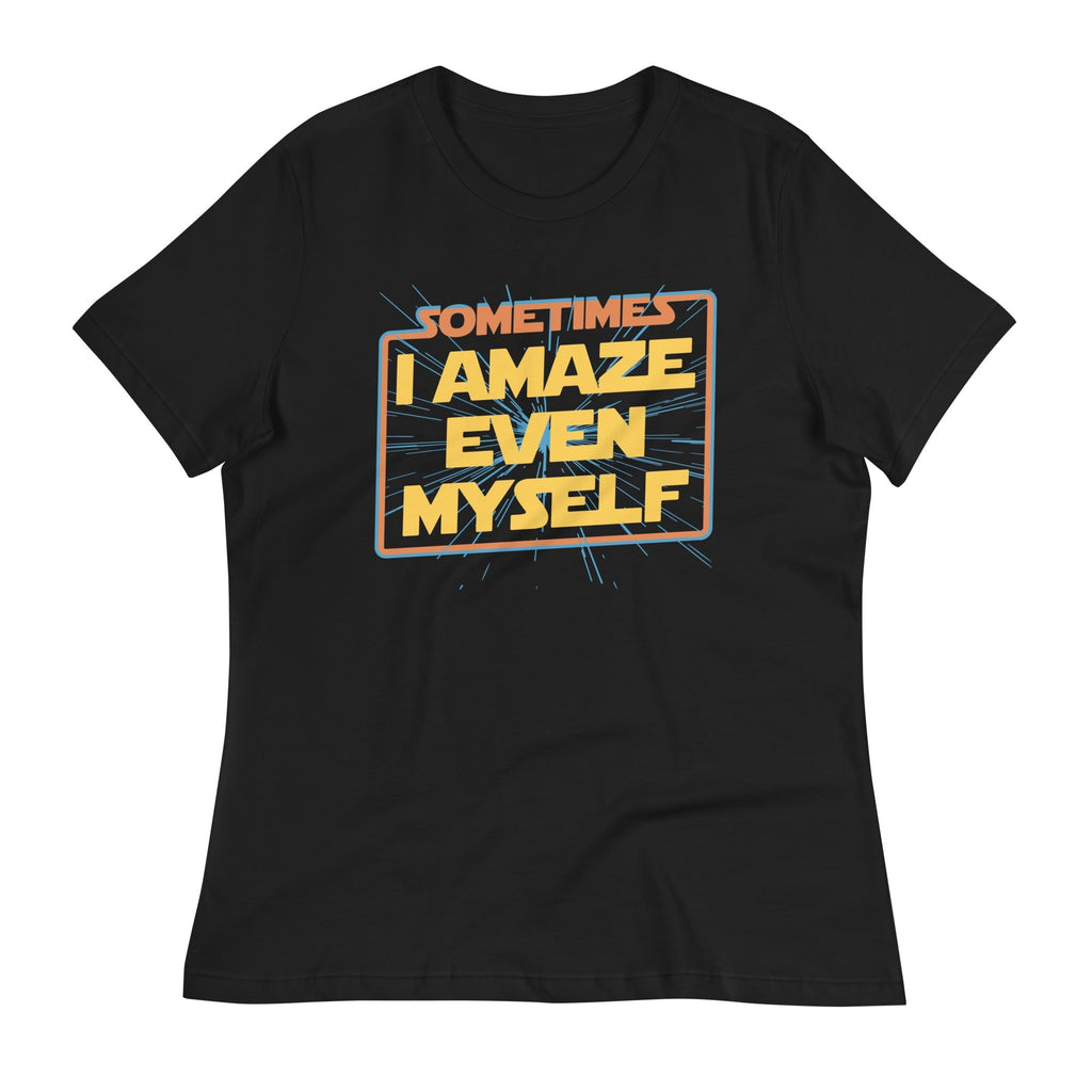 Sometimes I Even Amaze Myself Women's Signature - Adult & Kids T-Shirts, Sweatshirts & Hoodies apparel design preview 1