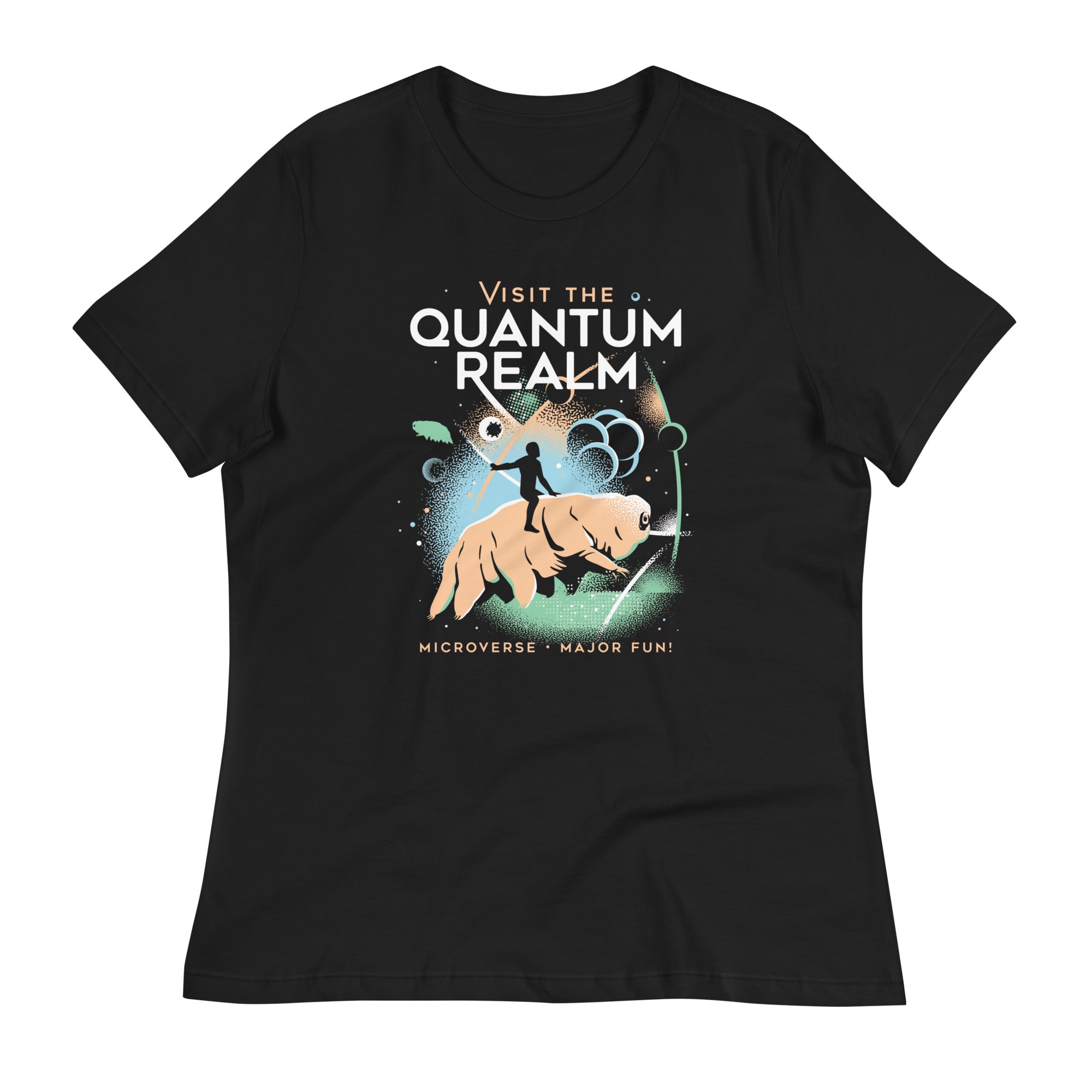 Visit The Quantum Realm Women's Signature - Adult & Kids T-Shirts, Sweatshirts & Hoodies apparel design preview 1