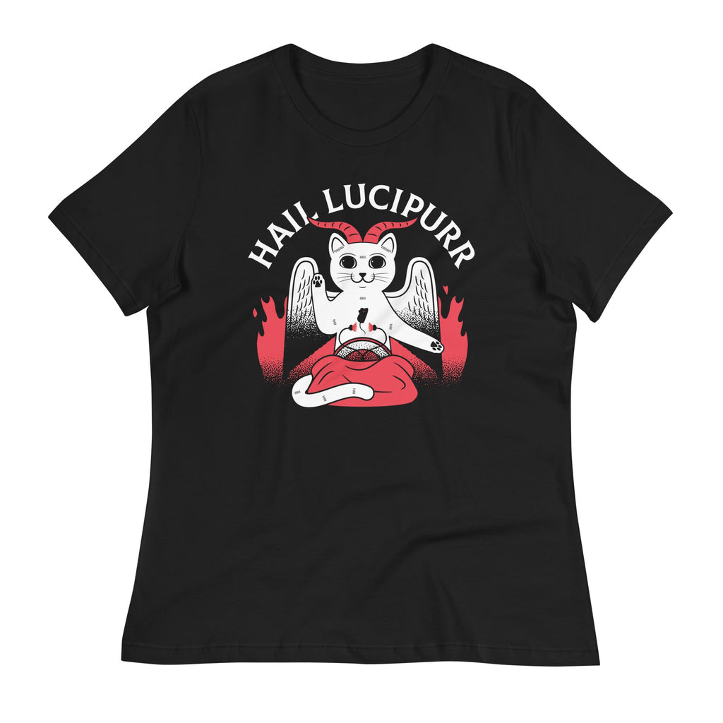 Hail Lucipurr Women's Signature - Adult & Kids T-Shirts, Sweatshirts & Hoodies apparel design preview 1