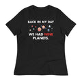 Back In My Day We Had Nine Planets Women's Signature - Adult & Kids T-Shirts, Sweatshirts & Hoodies apparel design preview 1