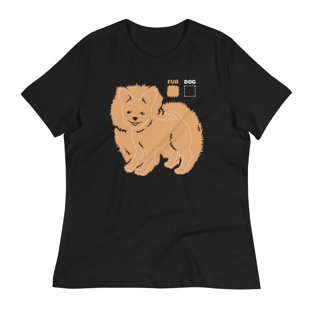 Dog vs Fur Pomeranian Women's Signature - Adult & Kids T-Shirts, Sweatshirts & Hoodies apparel design preview 1
