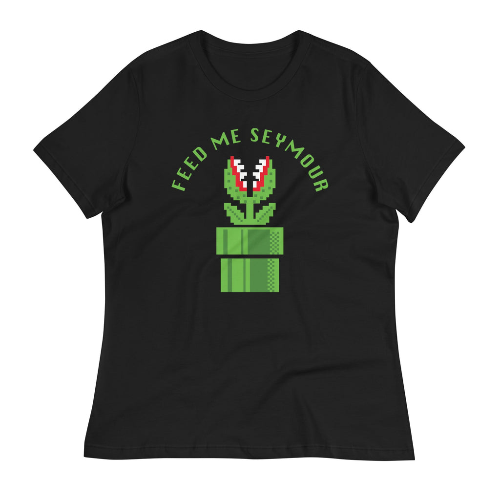 Feed Me Seymour Women's Signature - Adult & Kids T-Shirts, Sweatshirts & Hoodies apparel design preview 1