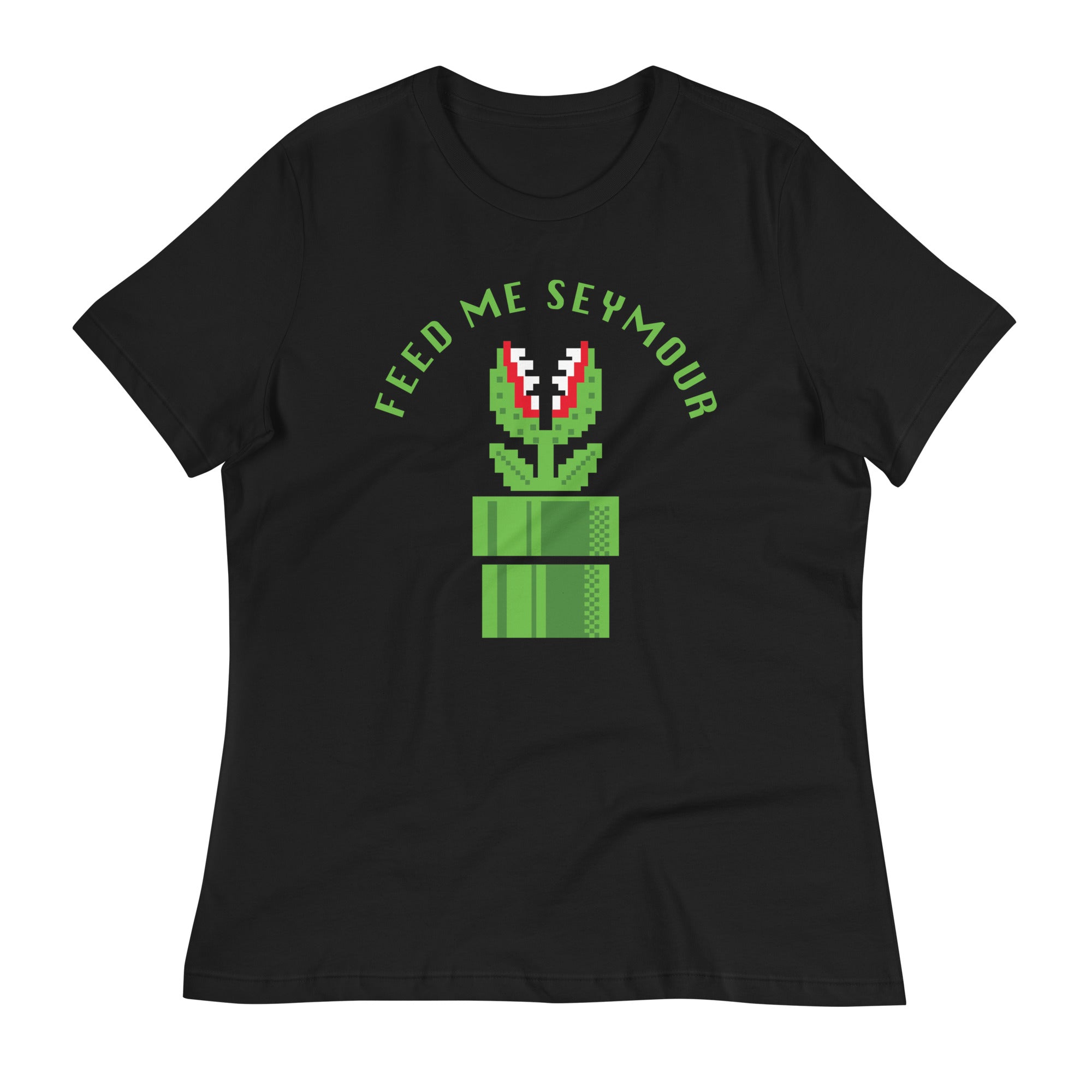Feed Me Seymour Women's Signature - Adult & Kids T-Shirts, Sweatshirts & Hoodies apparel design preview 1