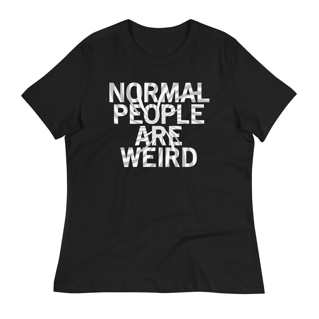 Normal People Are Weird Women's Signature - Adult & Kids T-Shirts, Sweatshirts & Hoodies apparel design preview 1
