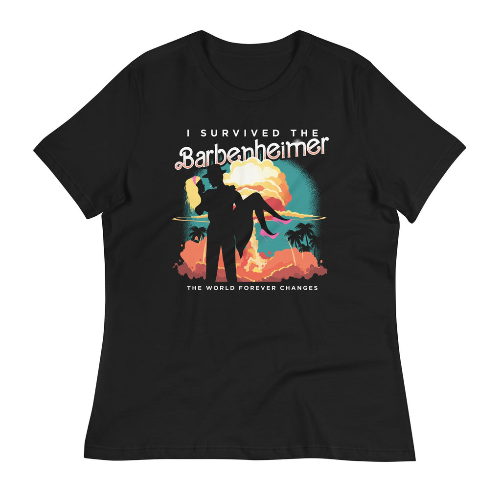 I Survived The Barbenheimer Women's Signature - Adult & Kids T-Shirts, Sweatshirts & Hoodies apparel design preview 1