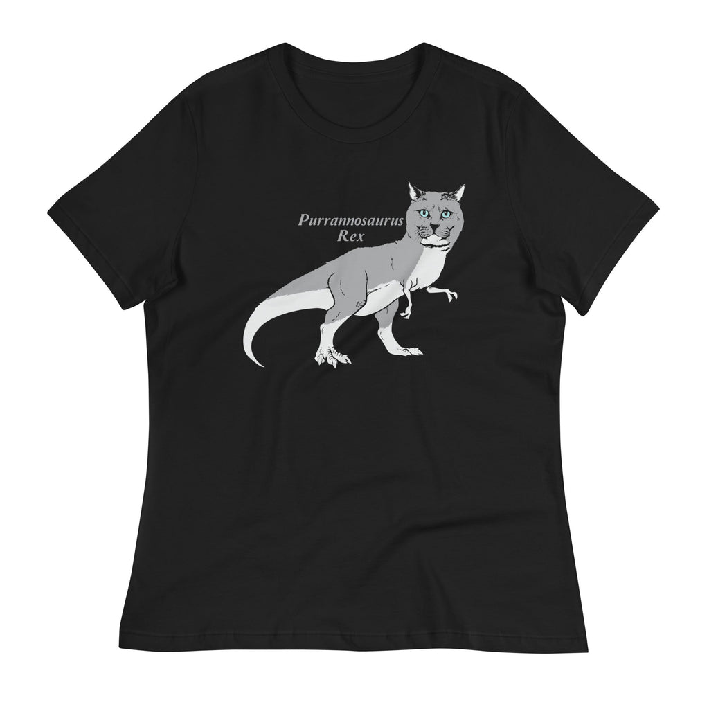 Purrannosaurus Rex Women's Signature - Adult & Kids T-Shirts, Sweatshirts & Hoodies apparel design preview 1