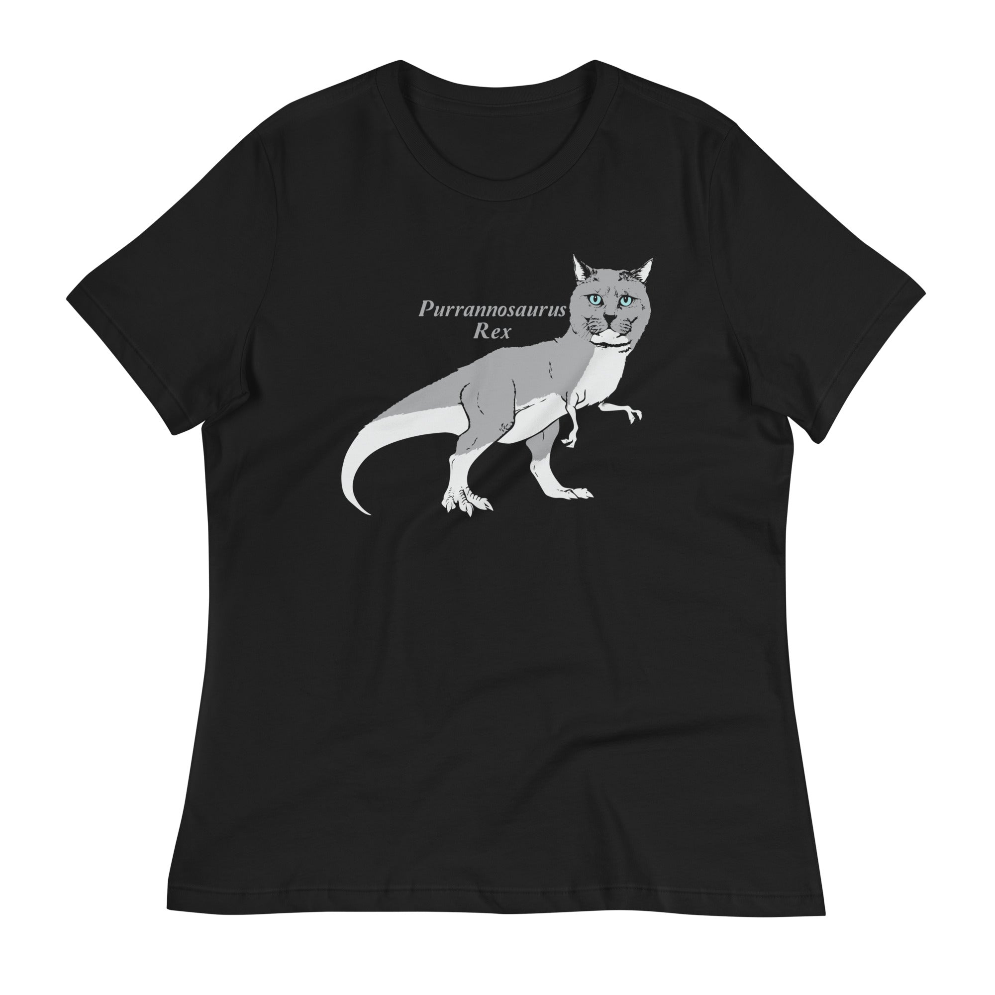 Purrannosaurus Rex Women's Signature - Adult & Kids T-Shirts, Sweatshirts & Hoodies apparel design preview 1
