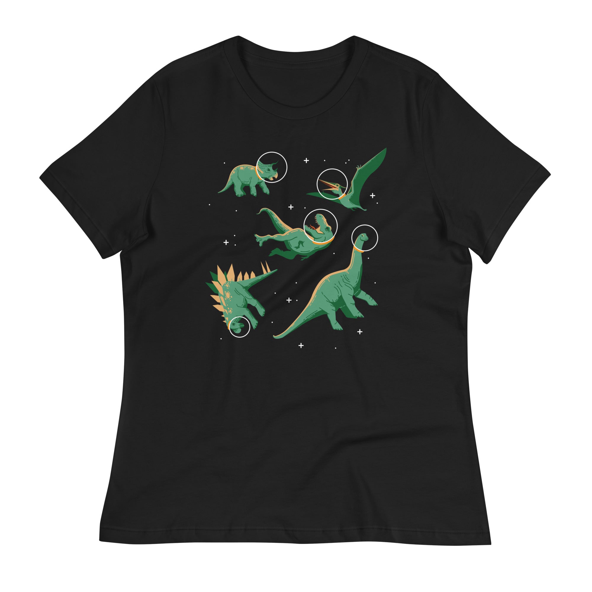 Dinos In Space Women's Signature - Adult & Kids T-Shirts, Sweatshirts & Hoodies apparel design preview 1