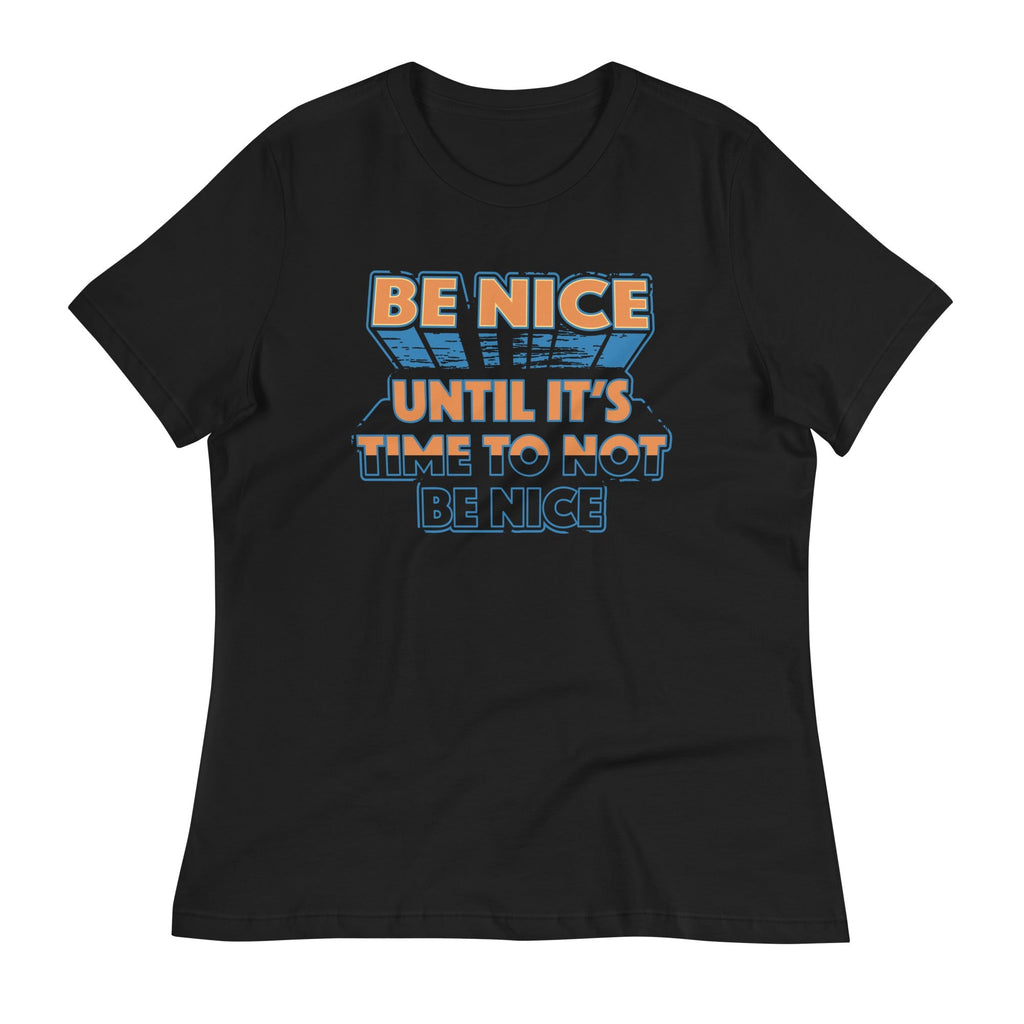 Be Nice Women's Signature - Adult & Kids T-Shirts, Sweatshirts & Hoodies apparel design preview 1