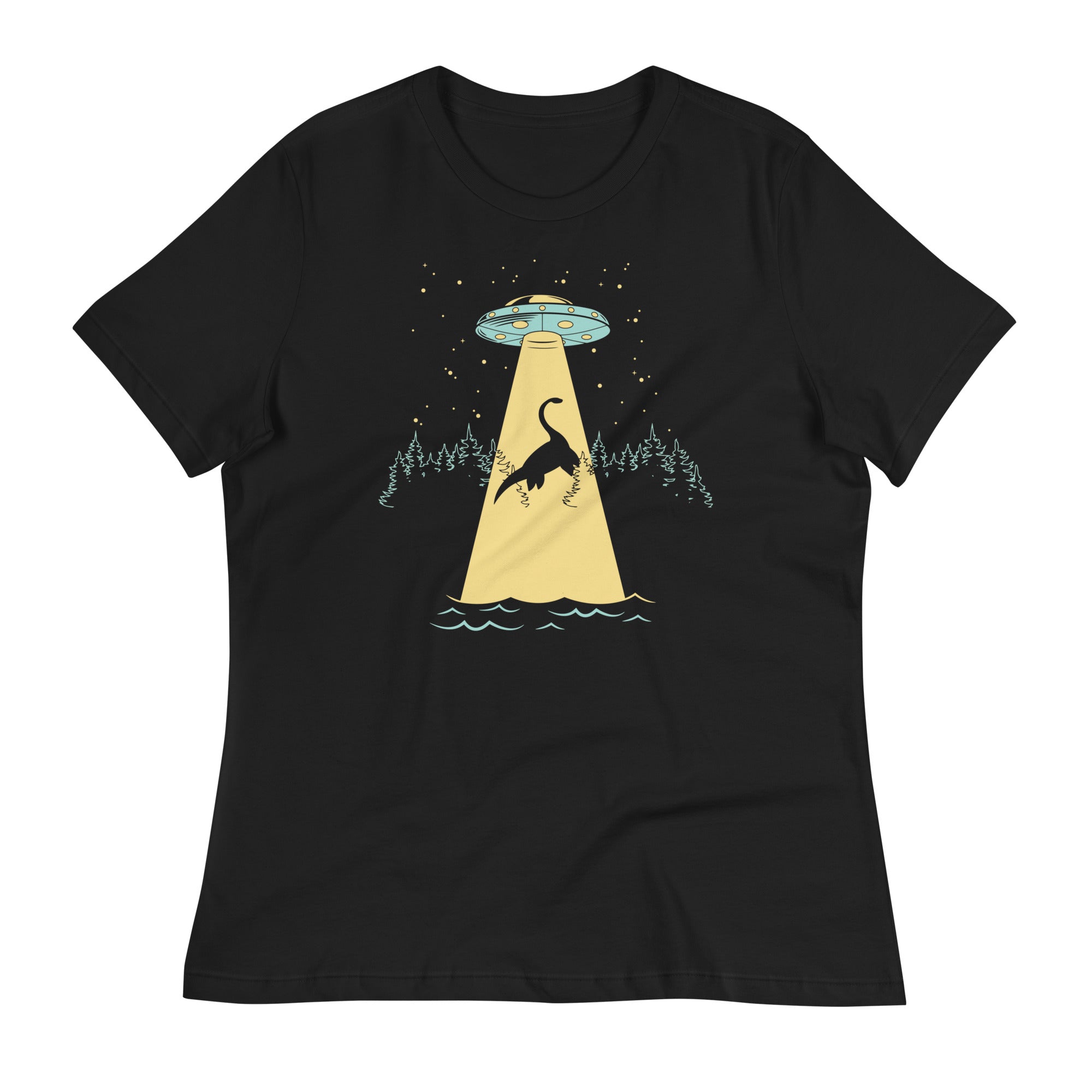 Nessie Abduction Women's Signature - Adult & Kids T-Shirts, Sweatshirts & Hoodies apparel design preview 1