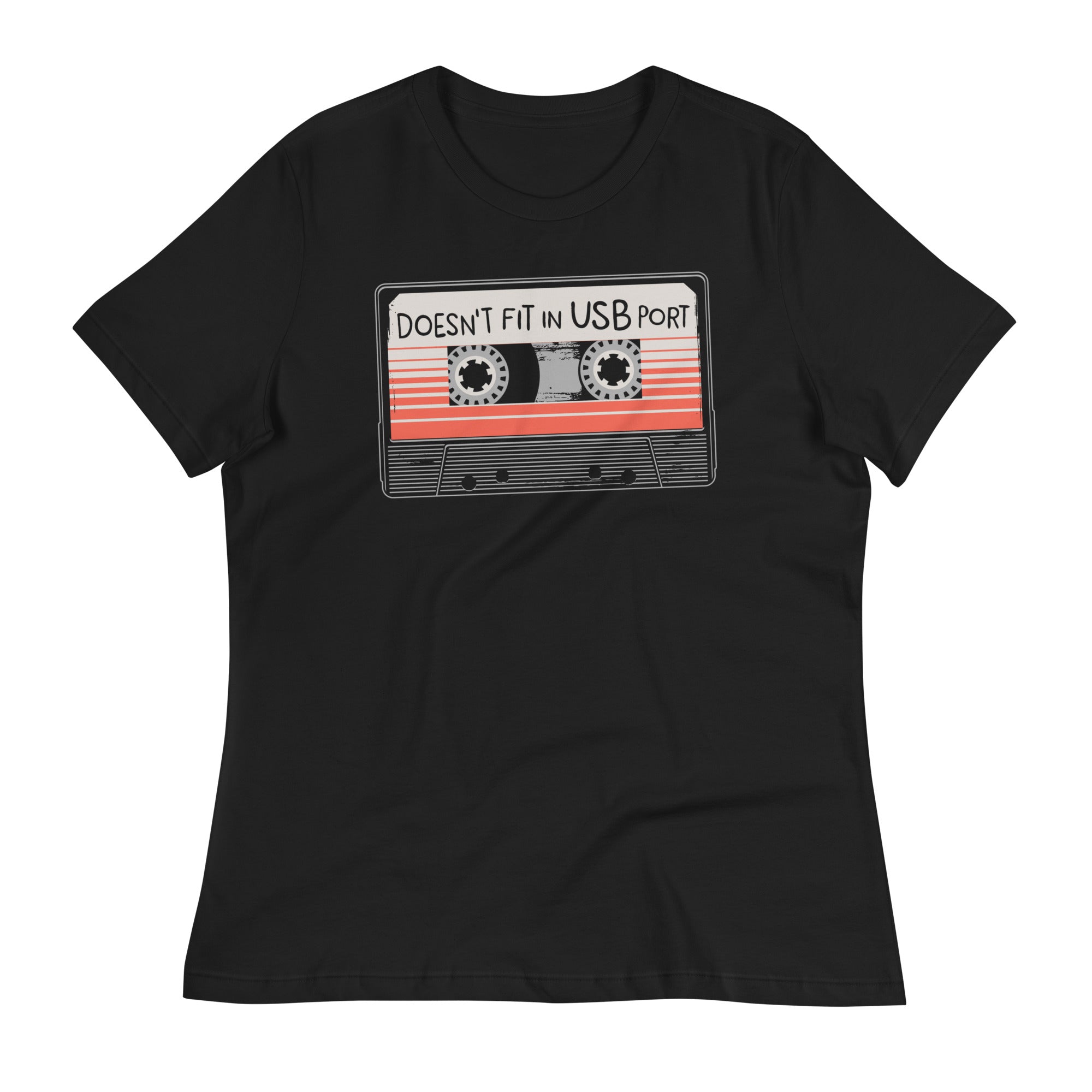 Doesn't Fit In USB Port Women's Signature - Adult & Kids T-Shirts, Sweatshirts & Hoodies apparel design preview 1