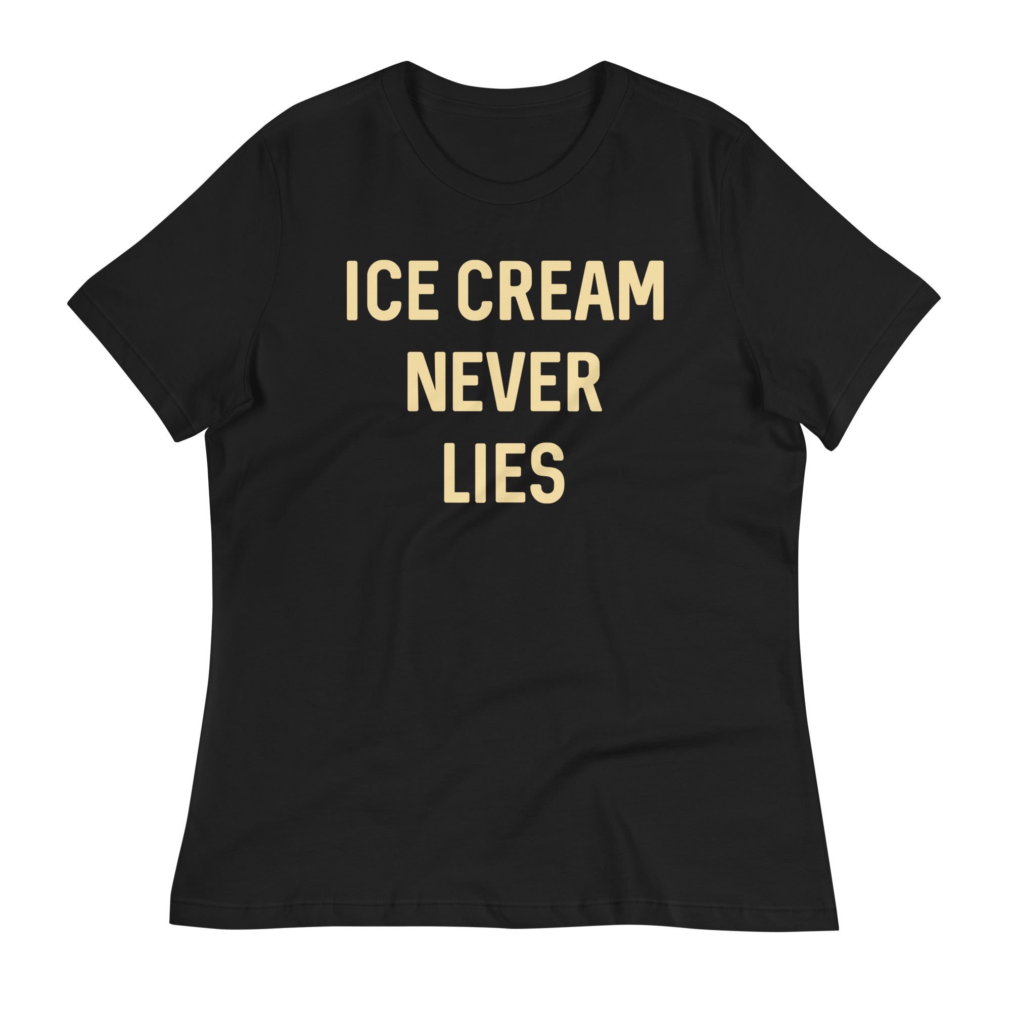 Ice Cream Never Lies Women's Signature - Adult & Kids T-Shirts, Sweatshirts & Hoodies apparel design preview 1