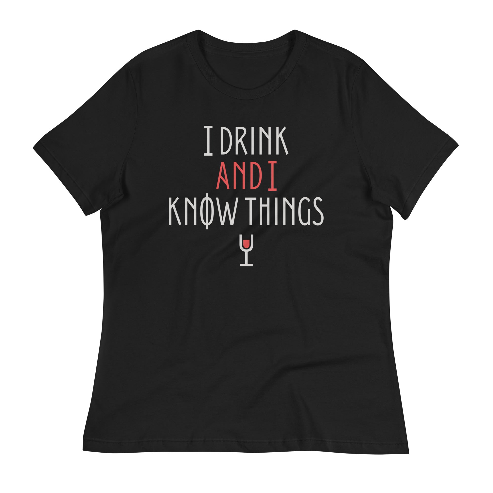 I Drink And Know Things Women's Signature - Adult & Kids T-Shirts, Sweatshirts & Hoodies apparel design preview 1
