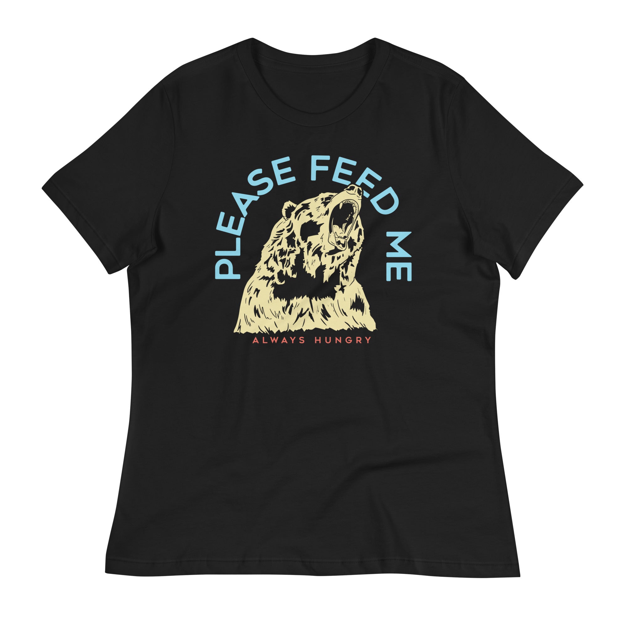 Please Feed Me, Always Hungry Women's Signature - Adult & Kids T-Shirts, Sweatshirts & Hoodies apparel design preview 1
