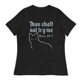 Thou Shalt Not Try Me Women's Signature - Adult & Kids T-Shirts, Sweatshirts & Hoodies apparel design preview 1