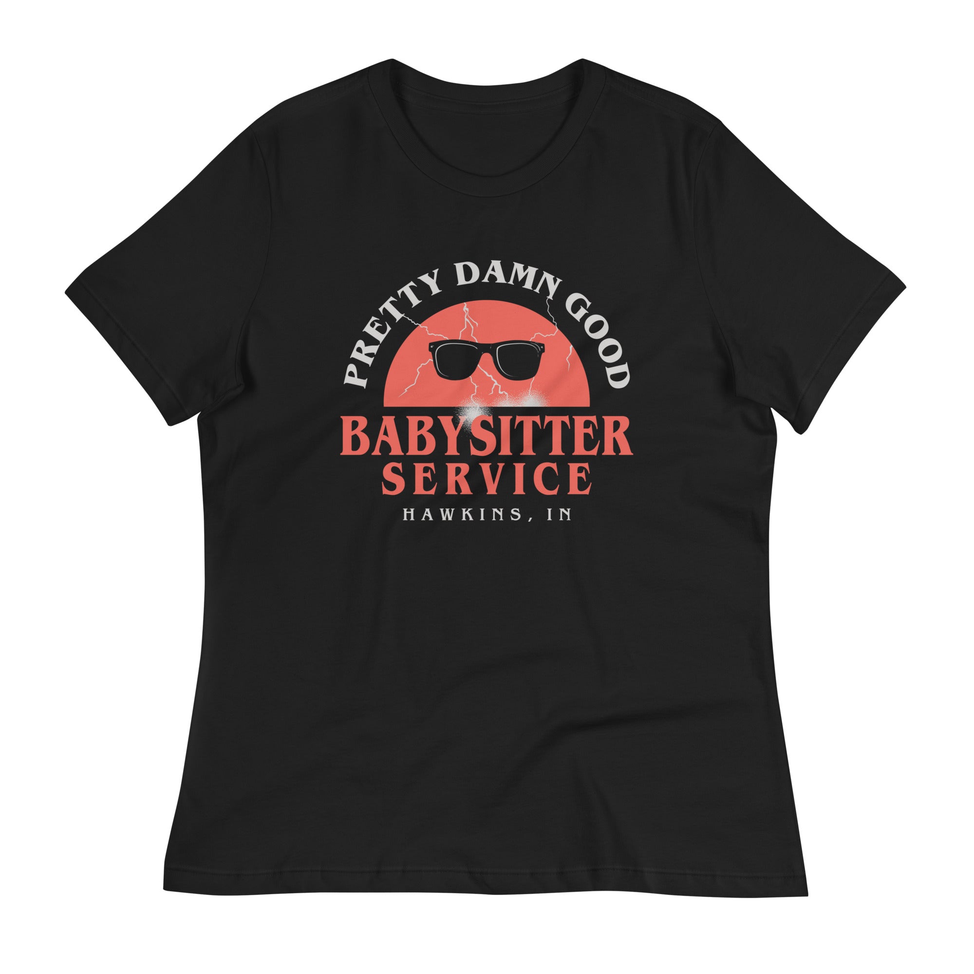 Pretty Damn Good Babysitter Service Women's Signature - Adult & Kids T-Shirts, Sweatshirts & Hoodies apparel design preview 1
