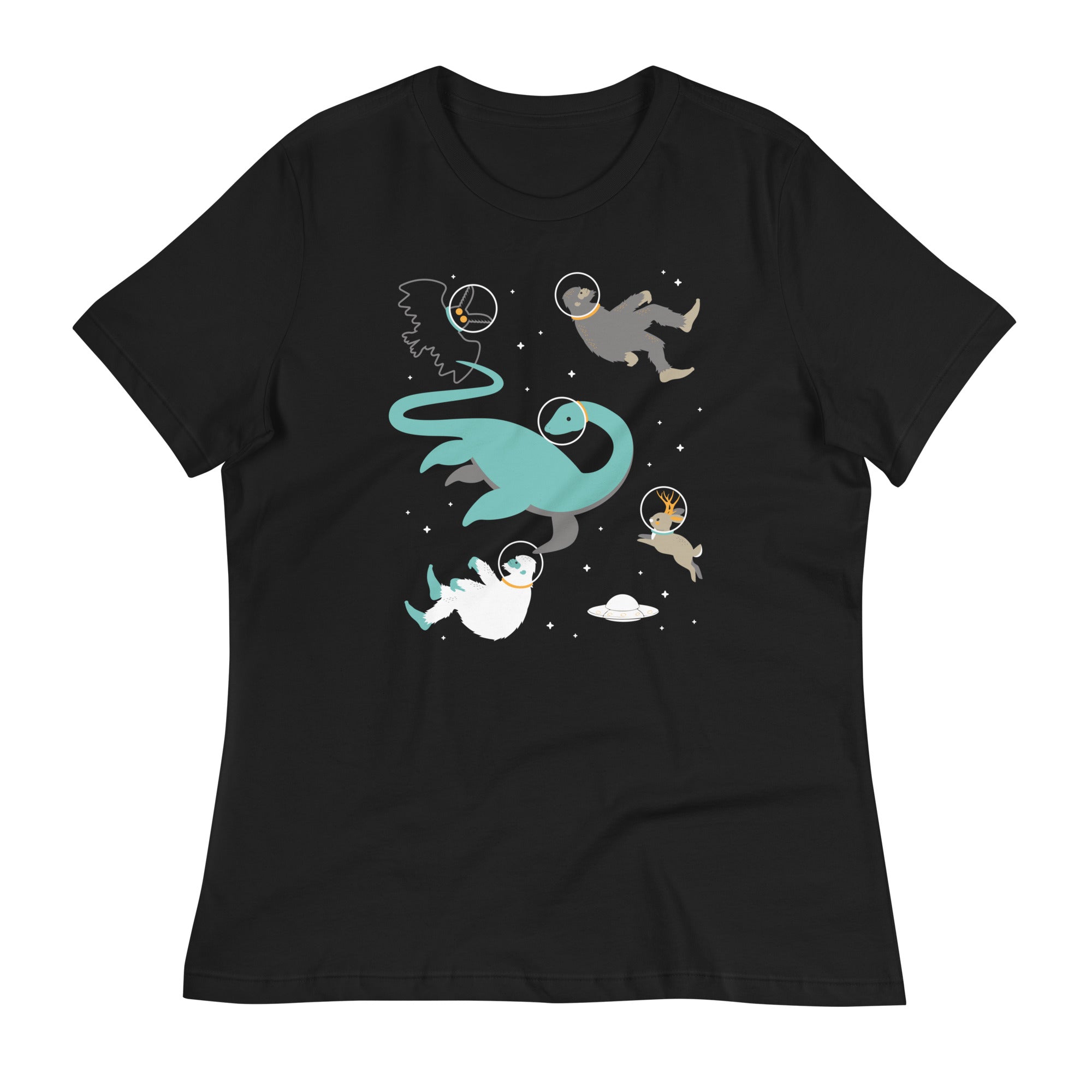 Cryptids In Space Women's Signature - Adult & Kids T-Shirts, Sweatshirts & Hoodies apparel design preview 1