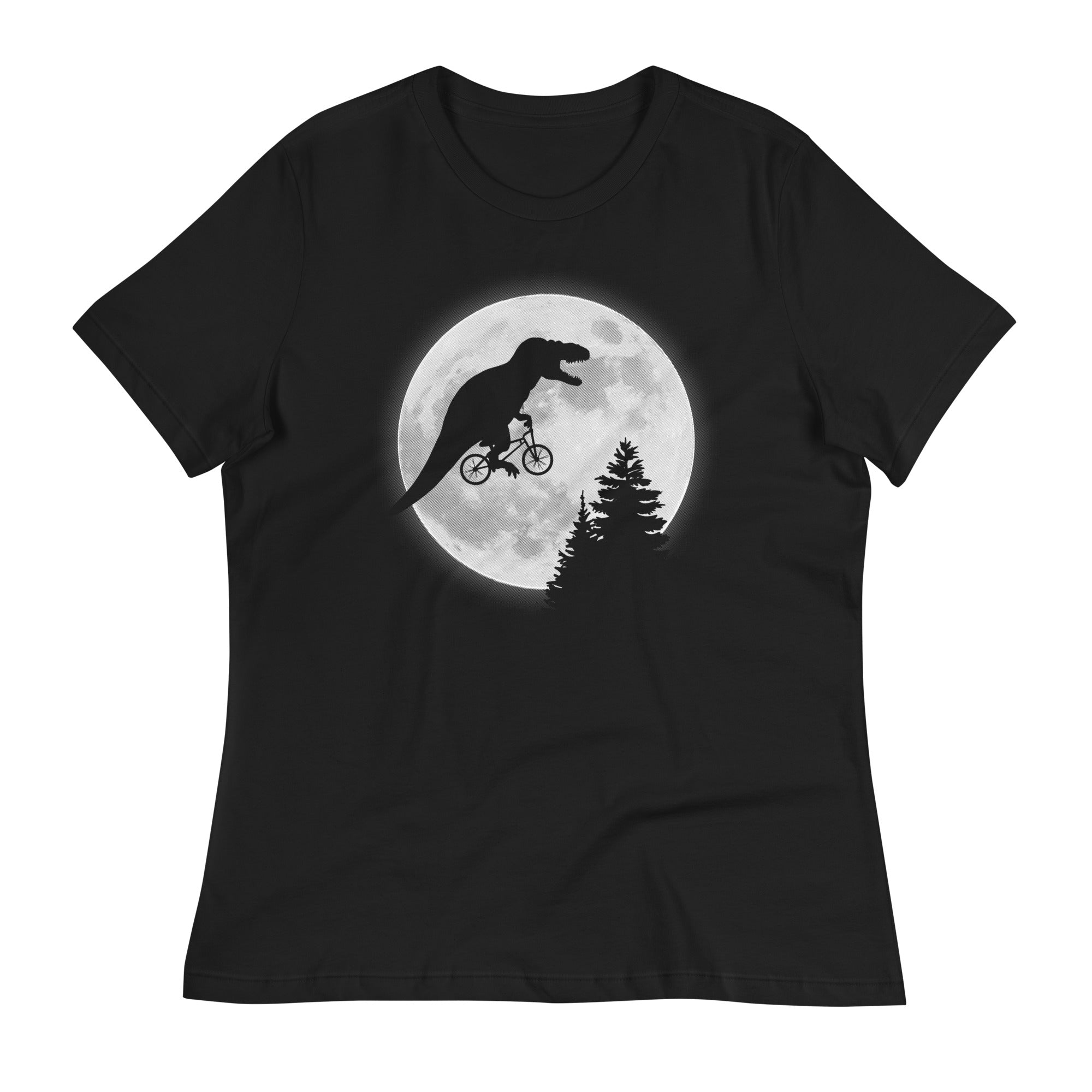 T-Rex Moon Women's Signature - Adult & Kids T-Shirts, Sweatshirts & Hoodies apparel design preview 1