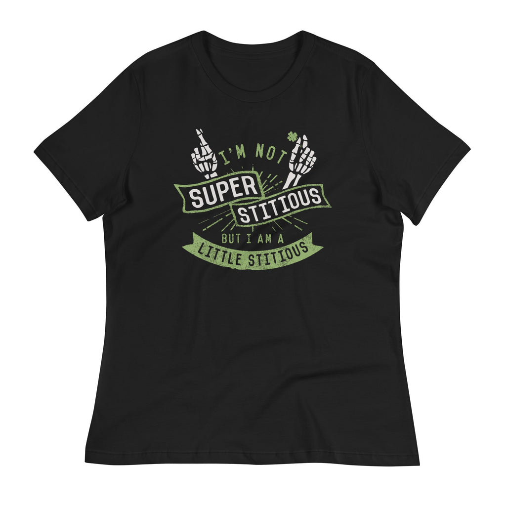 I'm Not Superstitious, But I Am A Little Stitious - Adult & Kids T-Shirts, Sweatshirts & Hoodies apparel design preview 1