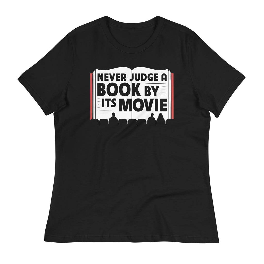 Never Judge A Book By Its Movie Women's Signature - Adult & Kids T-Shirts, Sweatshirts & Hoodies apparel design preview 1