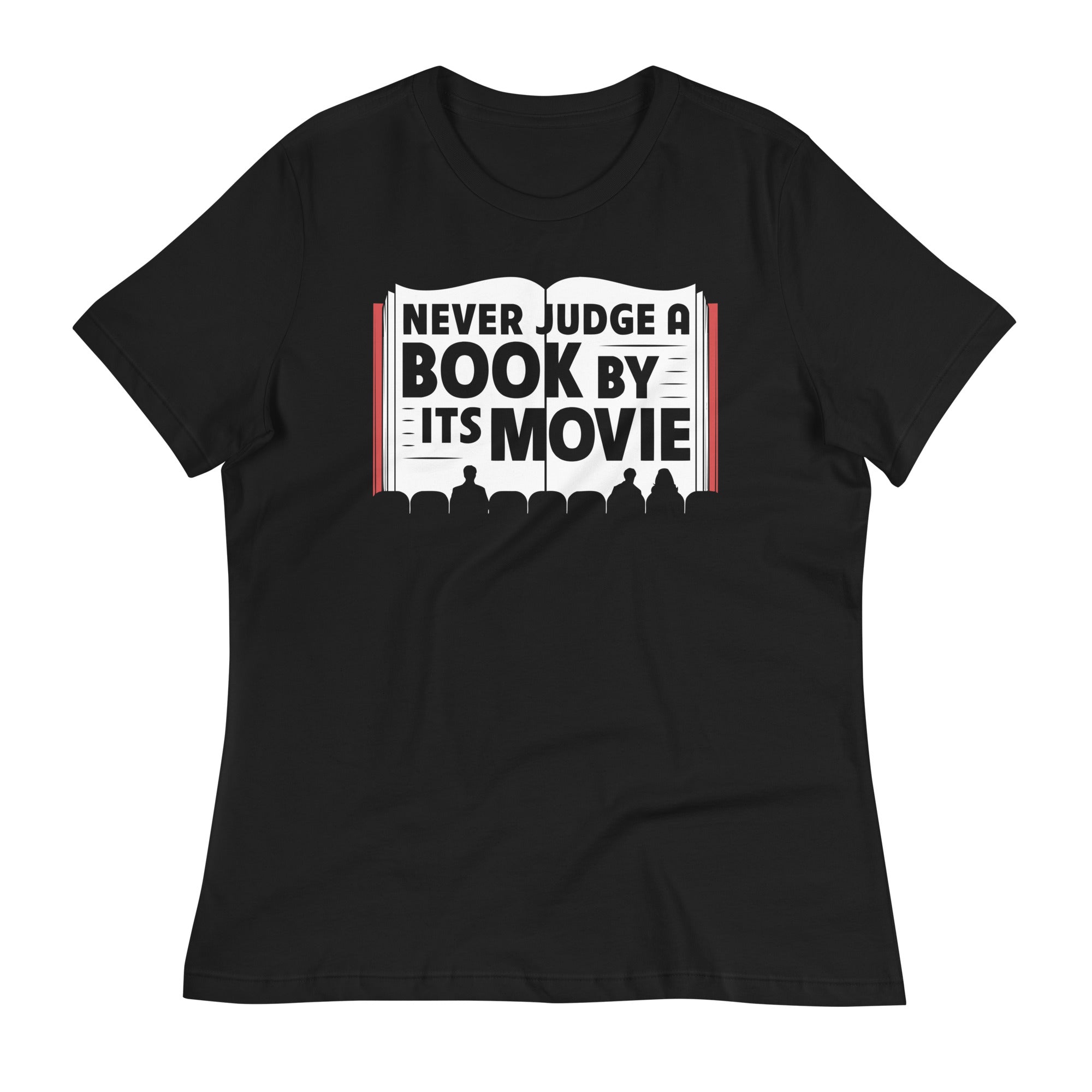 Never Judge A Book By Its Movie Women's Signature - Adult & Kids T-Shirts, Sweatshirts & Hoodies apparel design preview 1